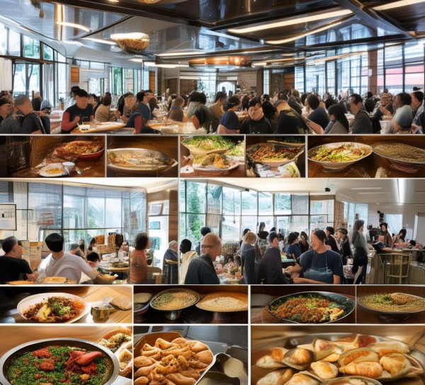 嵩山大食堂中式餐体验,传统风味与现代便捷的融合,满足游客与本地人的味蕾需求