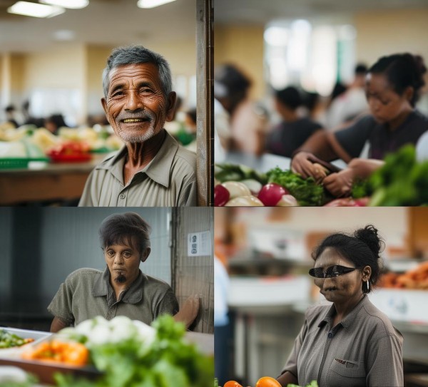 食堂的守门人与采购员，平凡岗位上的坚守与担当